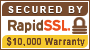本網站符合RapidSSL安全規範,讓您瀏覽本網站安全無憂
